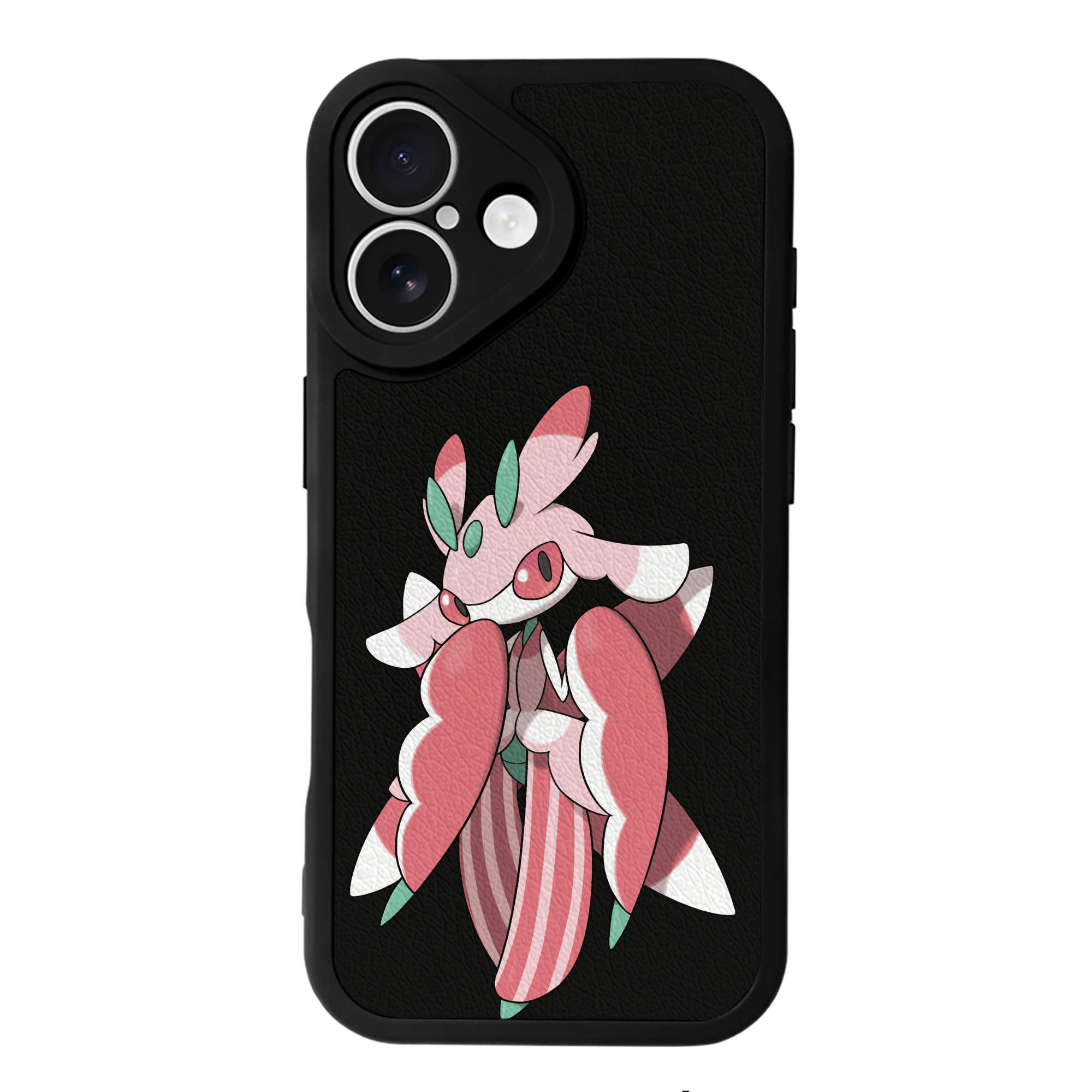 （画像用） ポケットモンスター Pokémon 【iPhone 16シリーズ対応】シリコンスマホケース（レザー調） 材質：シリコン